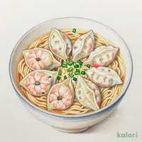 俺流 海老ワンタン麺