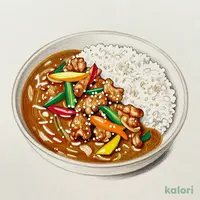 スタミナ炒めカレー