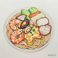 五目あんかけラーメン