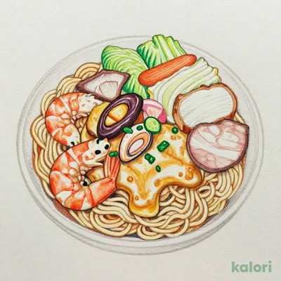 五目あんかけラーメン