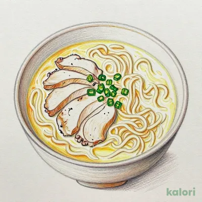 鶏白湯ラーメン