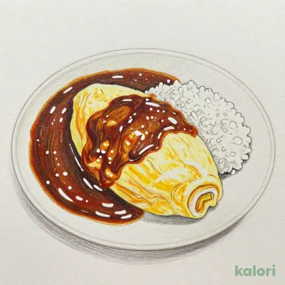 オムカレー（大）
