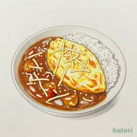 オムチーズカレー(小)