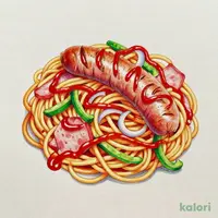 ナポリタンソーセージ(並~メガ)