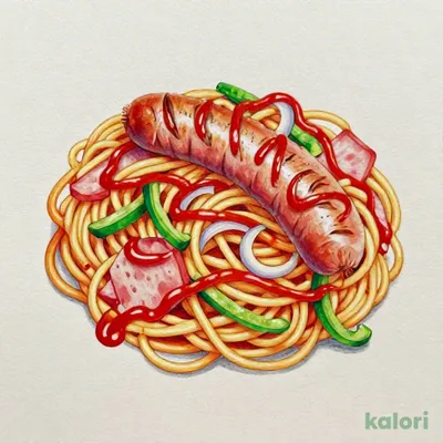 ナポリタンソーセージ（並~メガ）