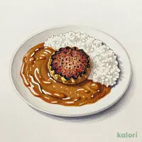 ハンバーグカレー（並）