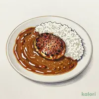 ハンバーグカレー（小）