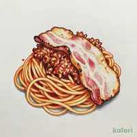 ミートソースベーコン（並~メガ）