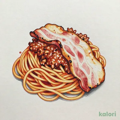 ミートソースベーコン（並~メガ）