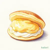 Usagi no Hoppe (Custard Whipped Cream Pancake)