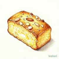 しっとり仕立てのフィナンシェ