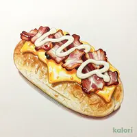 Bacon Cheese Mayo Bread