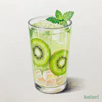 ぷるっぷる キウイソーダ