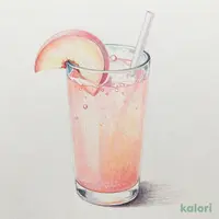 コラーゲン 桃サワー