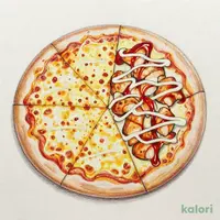 ハーフ＆ハーフ クアトロチーズ×てりやきチキンマヨ