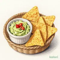 メキシカンワカモーレ 〜アボカドディップのタコス添え〜