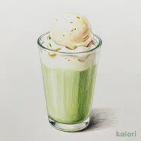抹茶オレフロート