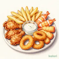 揚げ物バラエティプレート 7種盛り