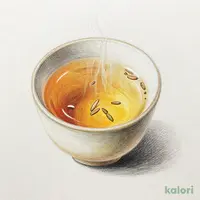 玄米入り緑茶(ホット)