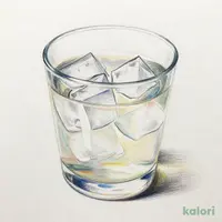 米焼酎「花」 ロック