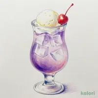 パープルフロート（推しカラードリンク）