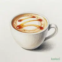 ホットキャラメルラテ