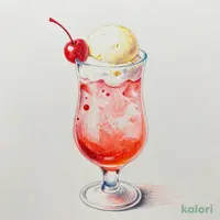 レッドフロート（推しカラードリンク）