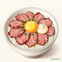 贅沢 ローストビーフ丼【シングル100g】