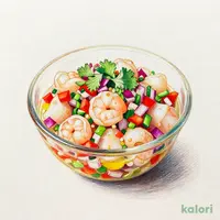 魚介と香味野菜のセビーチェ