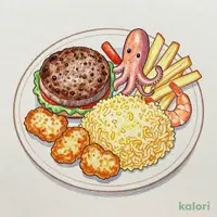 ハンバーグプレート
