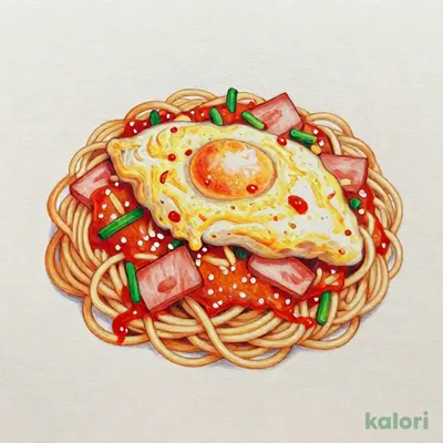 でらたまチーズナポリタン