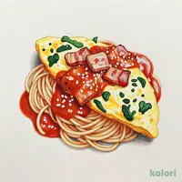 ほうれん草オムレツ