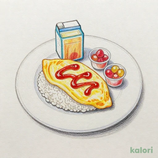 キッズプレートオムライス 322kcal — What's in It & Nutrition Facts