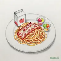 キッズプレートナポリタン