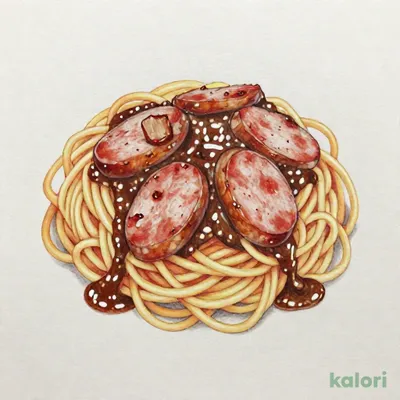 山盛りソーセージ