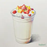 たっぷりフルーツヨーグルト