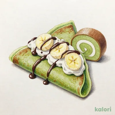 抹茶バナナチョコホイップ
