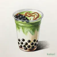 黒糖抹茶ミルク