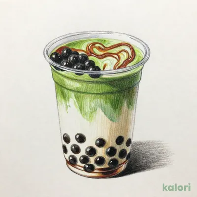 黒糖抹茶ミルク