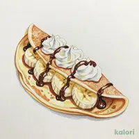 バナナチョコホイップ