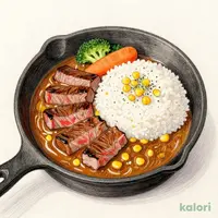 沸騰ぐつぐつ焼カレー(ステーキ)