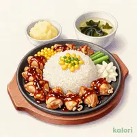 NEW！＜店舗限定＞【平日限定】BBQチキンペッパーライスセット
