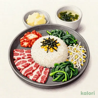 NEW！＜店舗限定＞【平日限定】ビビンバ風ペッパーライスセット