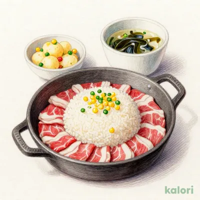 【平日限定】ビーフペッパーライスセット(お肉大盛り)
