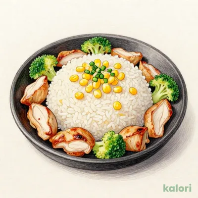 ＜店舗限定＞ブロッコリーチキンペッパーライス