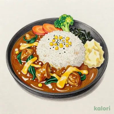 NEW！＜限定店舗＞【平日限定】ほうれん草チキンカレーセット