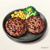 ＜限定店舗＞ダブル 肉塊ハンバーグ