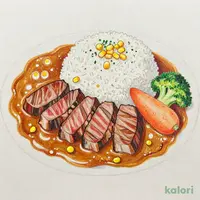 ＜限定店舗＞沸騰ぐつぐつ焼カレー(ステーキ)
