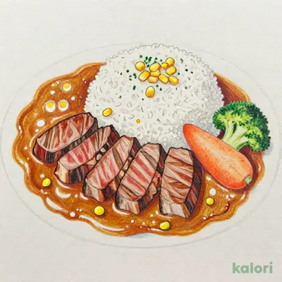 ＜限定店舗＞沸騰ぐつぐつ焼カレー(ステーキ)