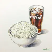 Dセット：ライス＆ソフトドリンク（M）